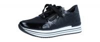 Remonte Damen Halbschuh/Sneaker black/schwarz/schwar (Schwarz) D1300-03