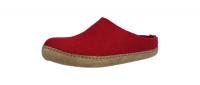 Haflinger Damen Hausschuh Emil´s Toffel rubin (Rot) 211001-211