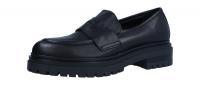 Gianluca Pisati Damen Trotteur/Slipper/Trendschuh Loafer Agave nero (Schwarz) AGAVE