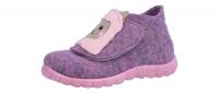 Superfit Kinder Hausschuh Happy LILA (Violett) 1-800295-8500