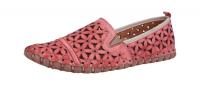 Gemini Damen Slipper Anilina coralle (Rot) 031174-02-520