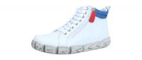 Andrea Conti Damen Sneaker/Stiefelette weiß/chilli/jeans (Weiß) 1705922-1286