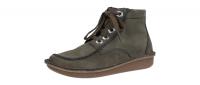 CLARKS Damen Stiefelette Funny Cedar DARK OLIVE NUB (Grün) 261738864