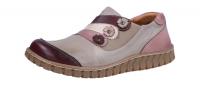 Gemini Damen Slipper bordo/grau (Mehrfarbig) 033061-02-512