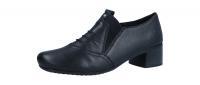 Rieker Damen Trotteur/Slipper schwarz/schwarz (Schwarz) 41657-00