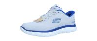 Skechers Herren Sneaker Summits-Leyter gray/blue (Grau) 233047GYBL