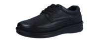 Comfort Herren Halbschuh Schwarz P-3706
