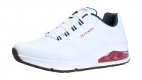 Skechers Herren Halbschuh/Sneaker UNO 2 white navy red (Weiß) 232181WNVR