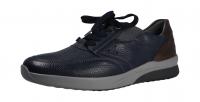 Waldläufer Herren Halbschuh Fabian NOTTE NUBA (Blau) 654005-498/385