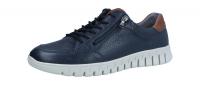 Waldläufer Herren Halbschuh/Sneaker H-Baldo NOTTE TABAK (Blau) 907002-200/949