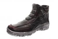 Kristofer Herren Stiefel/Stiefelette schwarz bordo (Grau) MAX787