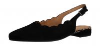 Gabor Damen Slingpumps schwarz (ZickZack) (Schwarz) 42.241.48