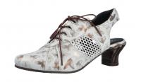 Simen Damen Trotteur/Slingpumps weiß 3627