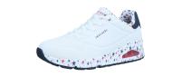 Skechers Damen Halbschuh/Sneaker Uno free stryde white/red/blue (Weiß) 177008 WRDB