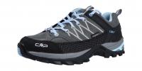 CMP Damen Halbschuh/Outdoorschuh/Schuhe für eigene Einlagen Rigel Low WMN graffite-azzurr (Grau) 3Q13246 77BD