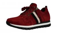 Gabor Damen Halbschuh/Sneaker/Schuhe für eigene Einlagen dk-opera(schw/rot) (Rot) 56.435.38