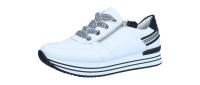 Remonte Damen Halbschuh/Sneaker D13 weiss/black (Weiß) D1312-80