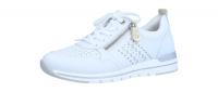 Remonte Damen Halbschuh/Sneaker weiss/weiss/muschel/ (Weiß) R6707-80