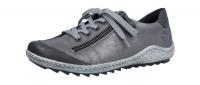 Remonte Damen Halbschuh/Sneaker/Schuhe für eigene Einlagen fumo/mineral (Silber) R1402-44