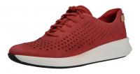 Clarks Damen Halbschuh/Sneaker/Schuhe für eigene Einlagen Un Rio Tie RED NUBUCK (Rot) 261487184