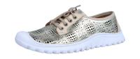 Gemini Damen Halbschuh Anilina Schnürschuh gold 33720502998