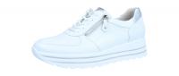 Waldläufer Damen Halbschuh/Sneaker/Schuhe für eigene Einlagen Lana WEISS SILBER (Weiß) 758009-200-150
