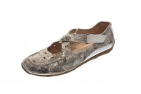 Softwaves Damen Slipper white crakle (Weiß) 4.69.04