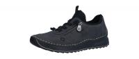 Rieker Damen Halbschuh/Sneaker stromboli/schwarz (Grau) 51568-45