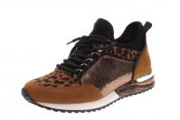 La Strada Damen Halbschuh/Sneaker/Slipper micer tan+leopard (Braun) 1900356-2226