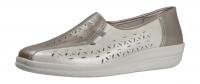 Longo Damen Halbschuh/Slipper/Schuhe für eigene Einlagen Longo G beige/platin (Grau) 1006543