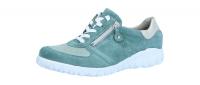 Waldläufer Damen Halbschuh/Sneaker/Schuhe für eigene Einlagen Havy MINT MINT SILBER (Grün) 389H01-411/221