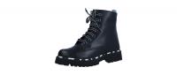 Piazza Damen Stiefelette schwarz/zebra (Schwarz) 960112-01
