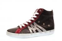 Maca Kitzbühel Damen Sneaker/Stiefelette/Schuhe für eigene Einlagen black bordo (Schwarz) 1834