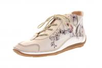 2006 Weiß Maca Kitzbühel Damen Schnürer//Sneaker//Stiefelette white gold