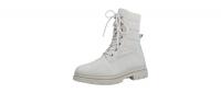 Tamaris Damen Stiefel/Stiefelette IVORY (Beige) 1-1-26853-29/418
