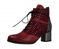 Charme Damen Stiefelette rot komb. (Rot) 306 ROT