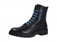 Maca Kitzbühel Damen Stiefel/Stiefelette/Schuhe für eigene Einlagen nero blue (Schwarz) 2961