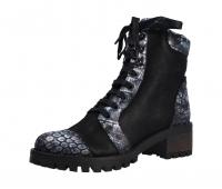 PintoDiBlu Damen Stiefelette black comb. (Schwarz) 82530-1-01