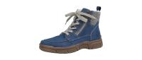 Rieker Damen Stiefel 723 jeans/schwarz-kiesel (Blau) 72330-14