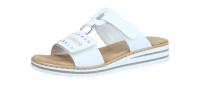Rieker Damen Pantolette weiß V0636-80
