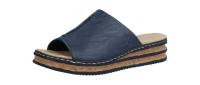Rieker Damen Pantolette pazifik (Blau) 62905-14