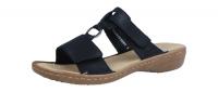 Rieker Damen Pantolette schwarz 60885-00