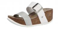Genuins Damen Pantolette NOTTURNO/VERNICE SIL (Weiß) G102653