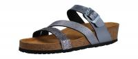 Longo Damen Pantolette anthrazit (Grau) 1044452