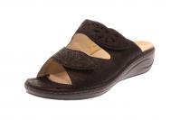 Hallux by Fidelio Damen Pantolette/Schuhe für eigene Einlagen Fabia F1/2 Schwarz Elisa (Schwarz) 434029