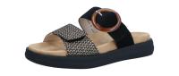 Remonte Damen Pantolette schwarz-natur/schwar (Schwarz) D2N51-03
