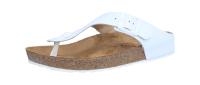 Haflinger Damen Pantolette Bio Memphis weiß 819087-1761