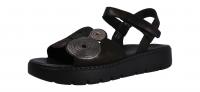 Think Damen Sandale Sing SZ/KOMBI (Schwarz) 3-000376-0000