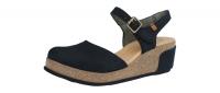 El Naturalista Damen Sandale Leaves black (Schwarz) N5001