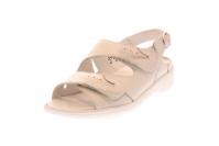 Waldläufer Damen Sandale/Schuhe für eigene Einlagen Kara OFFWHITE SILBER (Weiß) 684090762/893